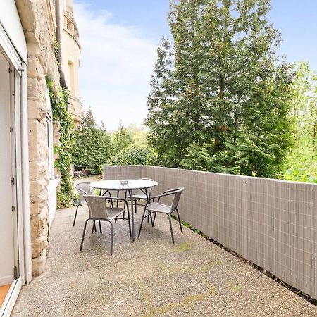 Kingsize Bett, Terrasse, Netflix, Zwei Zimmer Pforzheim Exterior photo